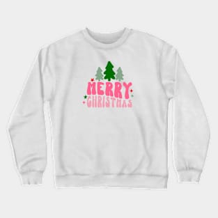 Retro Merry Christmas Crewneck Sweatshirt